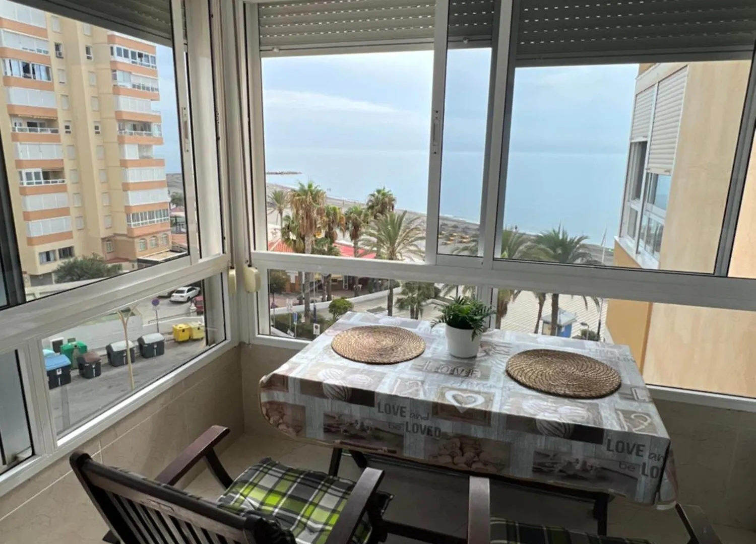 Estudio Mar En Calma, Primera Linea De Playa Con Vistas Al Mar Torrox Apartamento